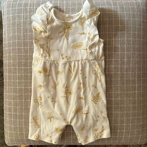 Pehr Ruffle Romper, 3-6 months